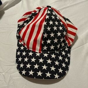 American flag hat